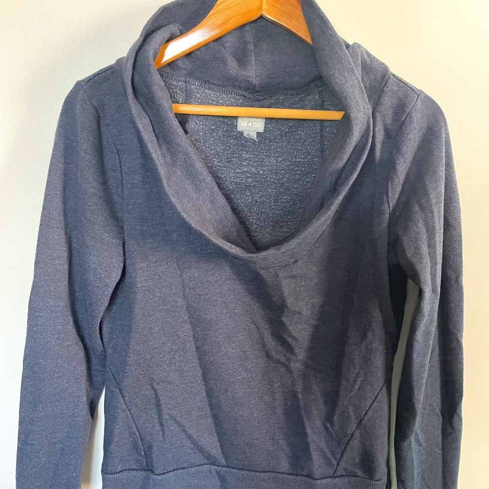 Converse Cowl Neck Sweater